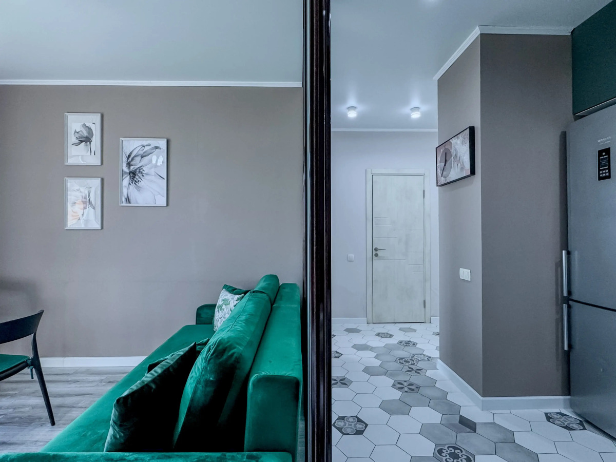 Квартира Green FOX с видом на Приволжский Затон