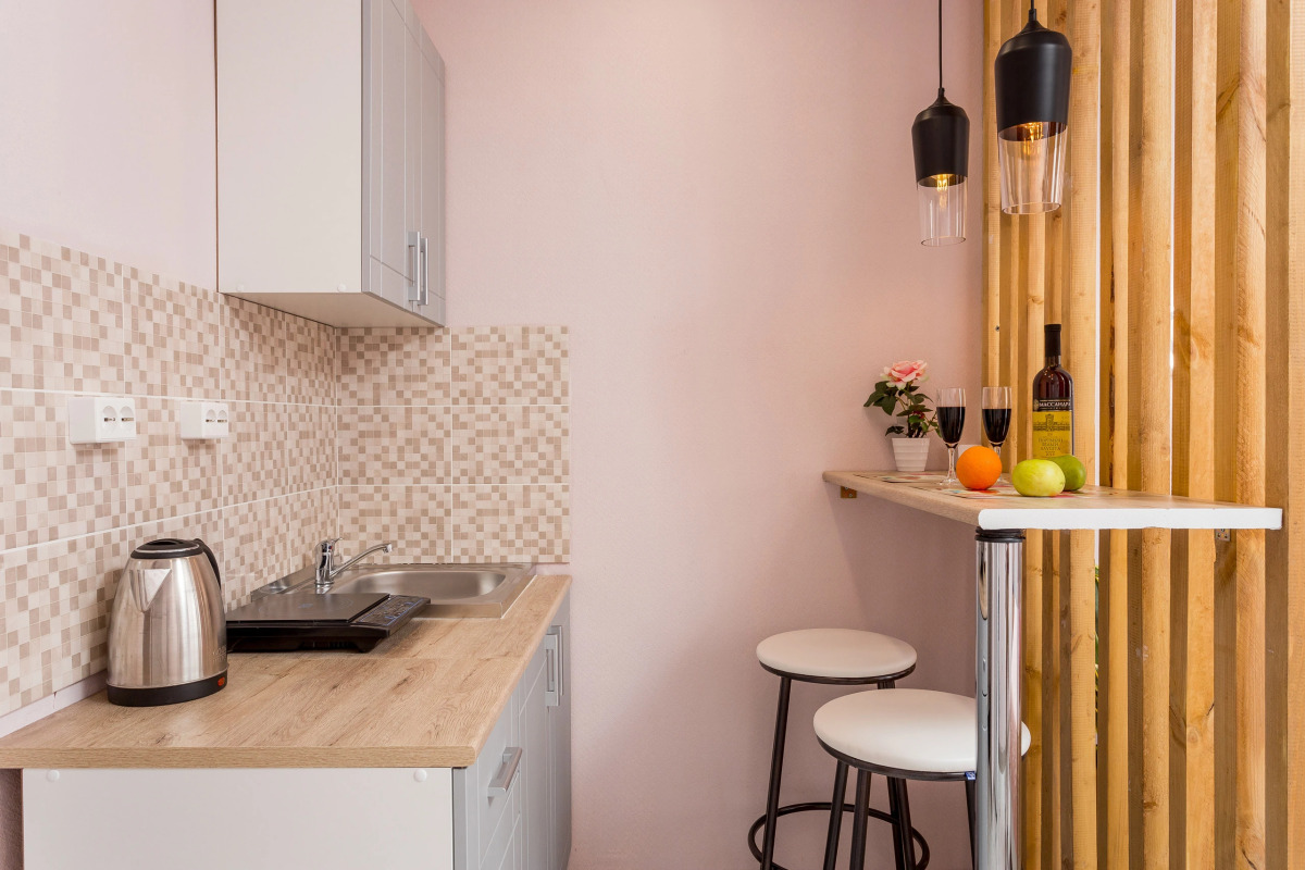 Апартаменты Уютная у стадиона на 1 этаже