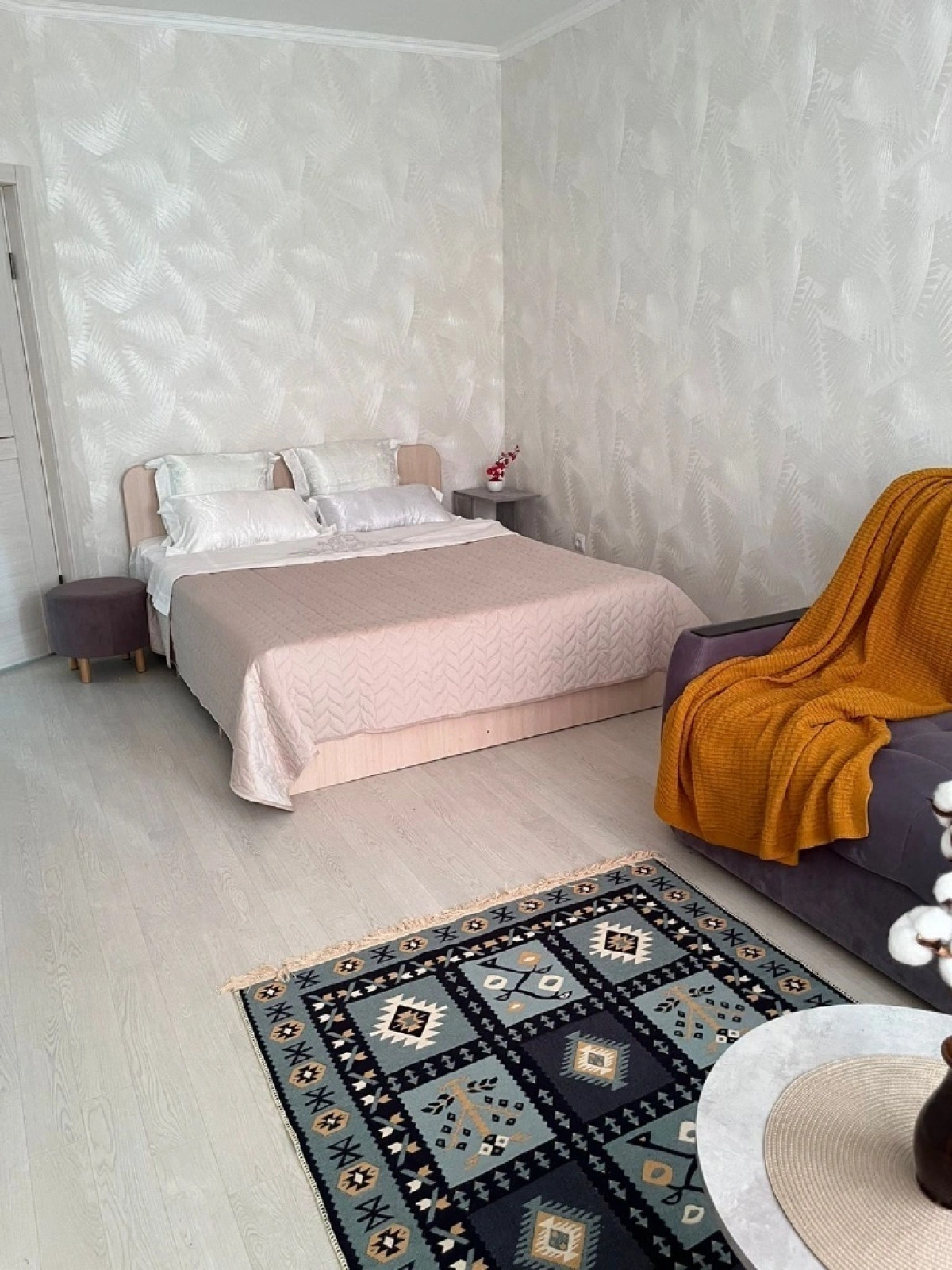 Квартира Уютная Светлая Квартира с Новым Ремонтом в Центре Города