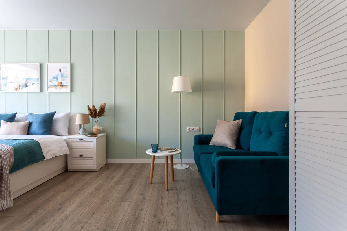 Апартаменты Prudius Apart в центре Кронштадта с панорамными окнами