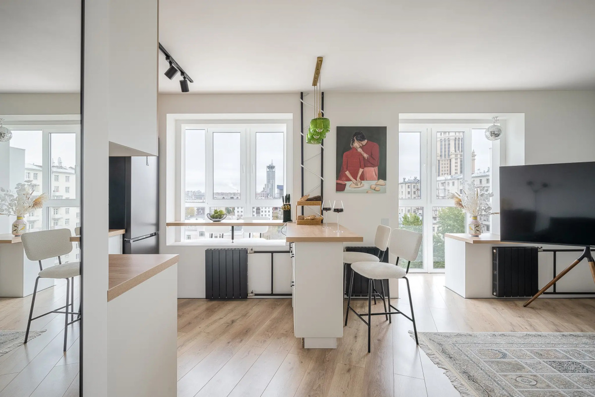 Апартаменты дизайнерские однокомнатные у метро Павелецкая