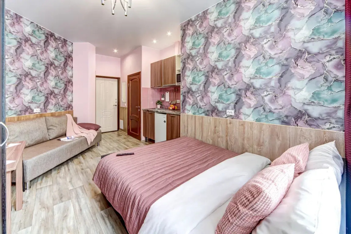 Апартаменты 2 Уютные на Пионерской Улице Петроградской Стороны (ЧК2)