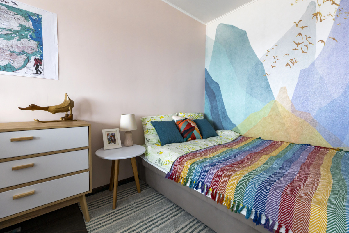 Квартира 2-комн с видом на озеро и горы