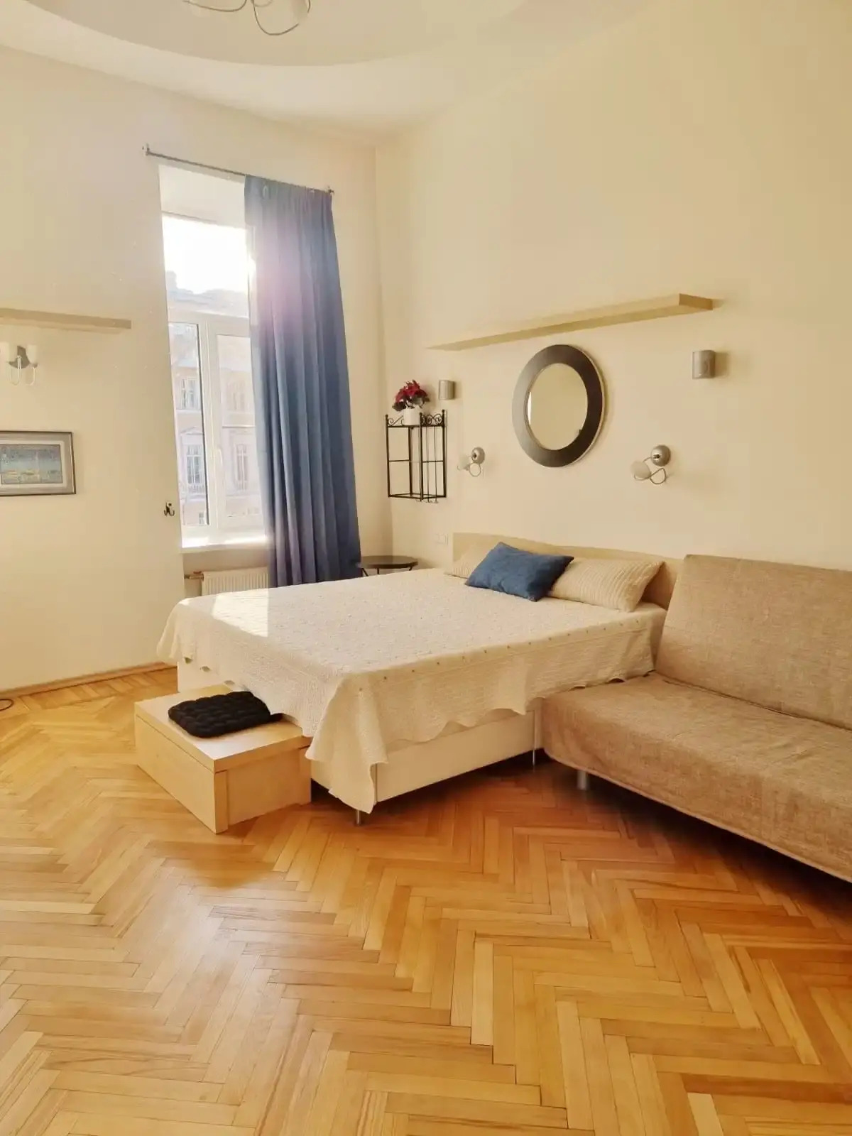 Апартаменты Студия с видом на реку Мойку у Эрмитажа