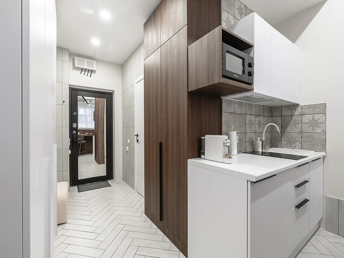 Апартаменты Причал-25 с видом на парк Северного речного вокзала