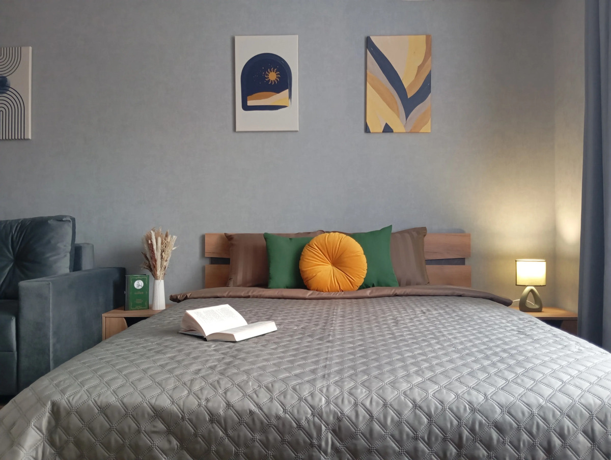 Квартира Уютная в новом ЖК, рядом с трассой М4, 4 спальных места