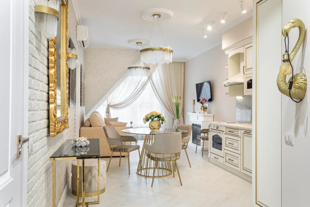 Квартира Золотая бухта с видом на реку