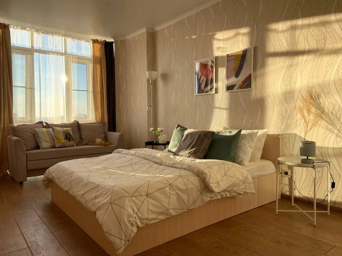 2-комн Апарт Панорама с шикарным видом на закаты, в центре города