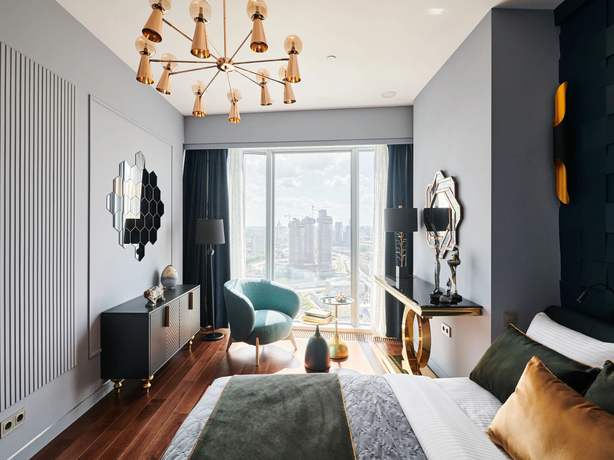 Квартира GM Apartments Шикарная Двушка в Москва Сити в Башне Око
