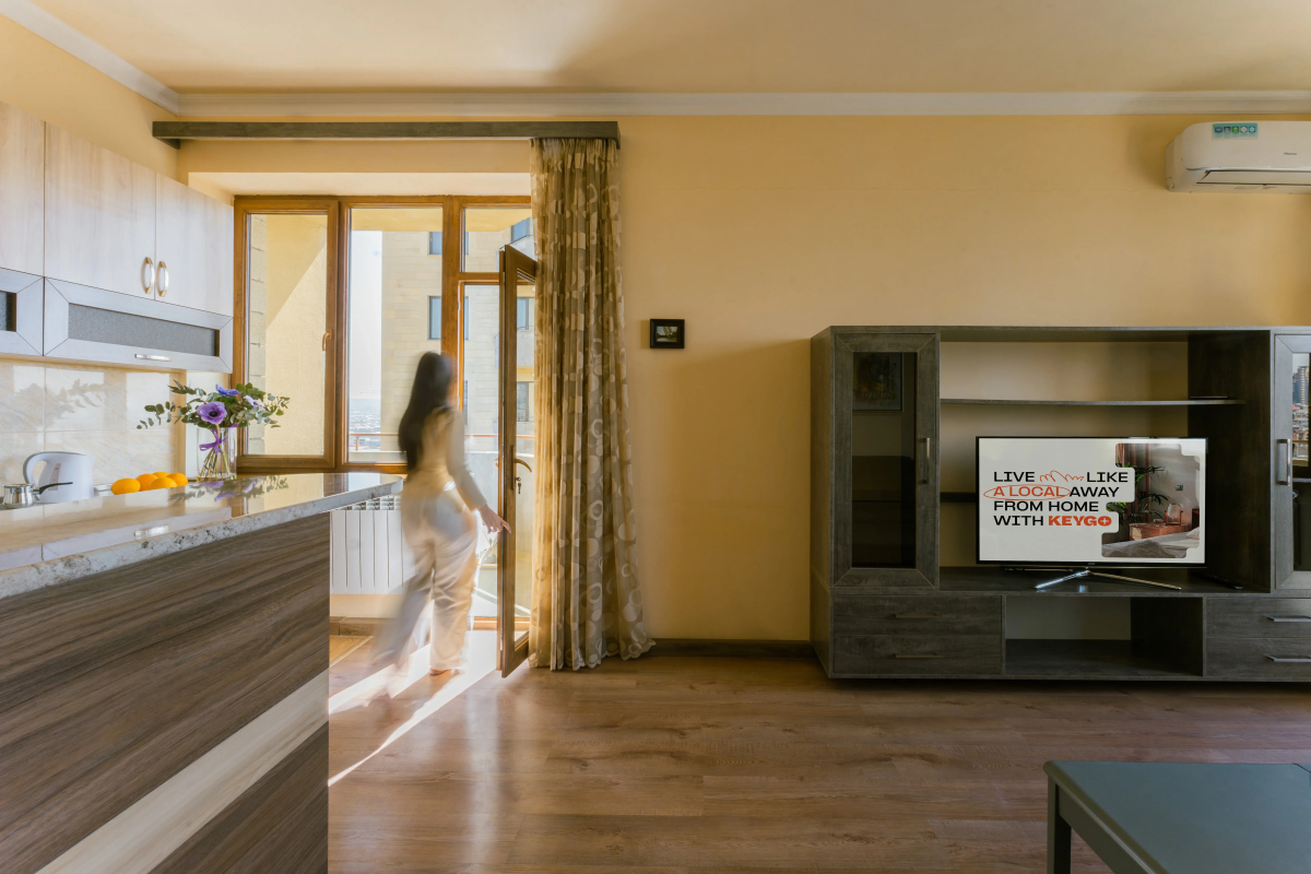 Апартаменты 1BR/Double Balcony/Sunset View/Self checkin/Keygo 42