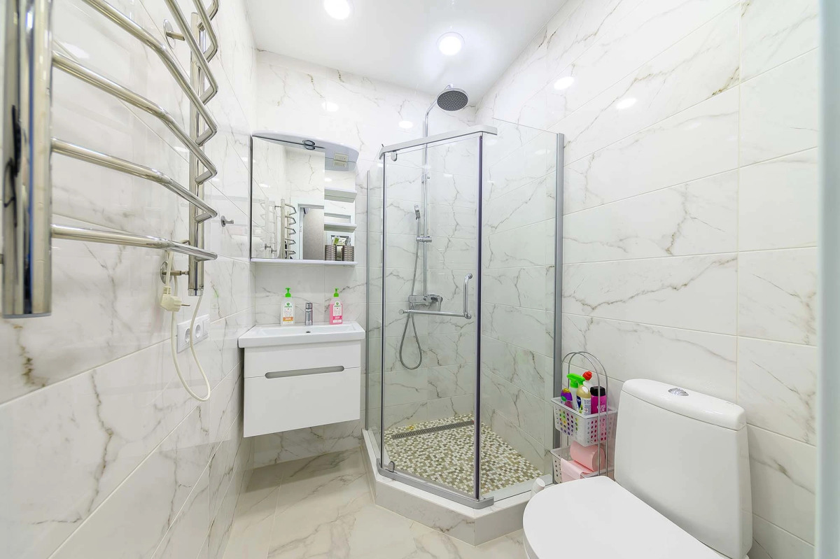 Апартаменты в центре Сочи для 3 гостей ЖК Сокол с видом на море