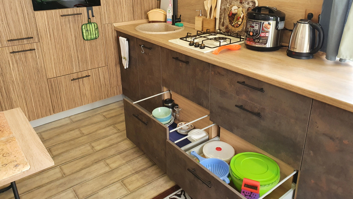 Апартаменты "Наутилус" с балконом в ЖК Черноморский 2