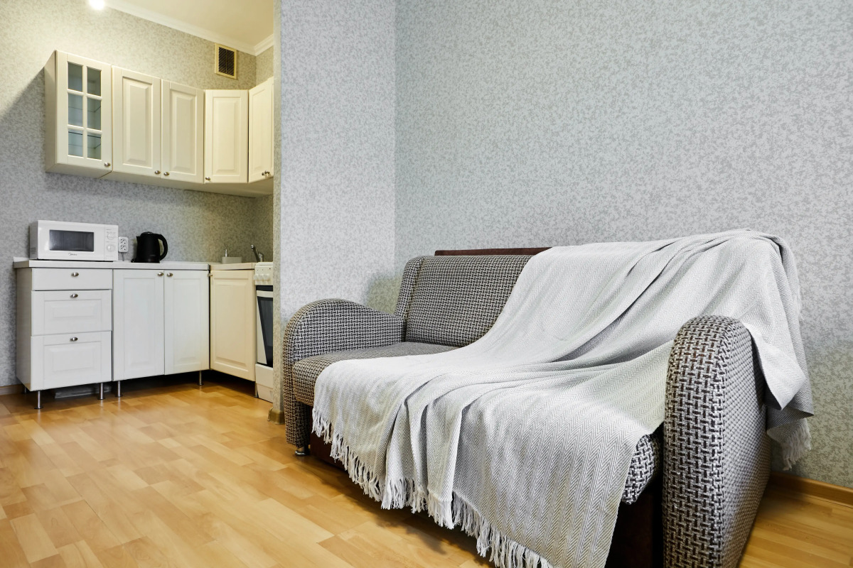 Апартаменты 1896. Удобная студия у метро Электросила