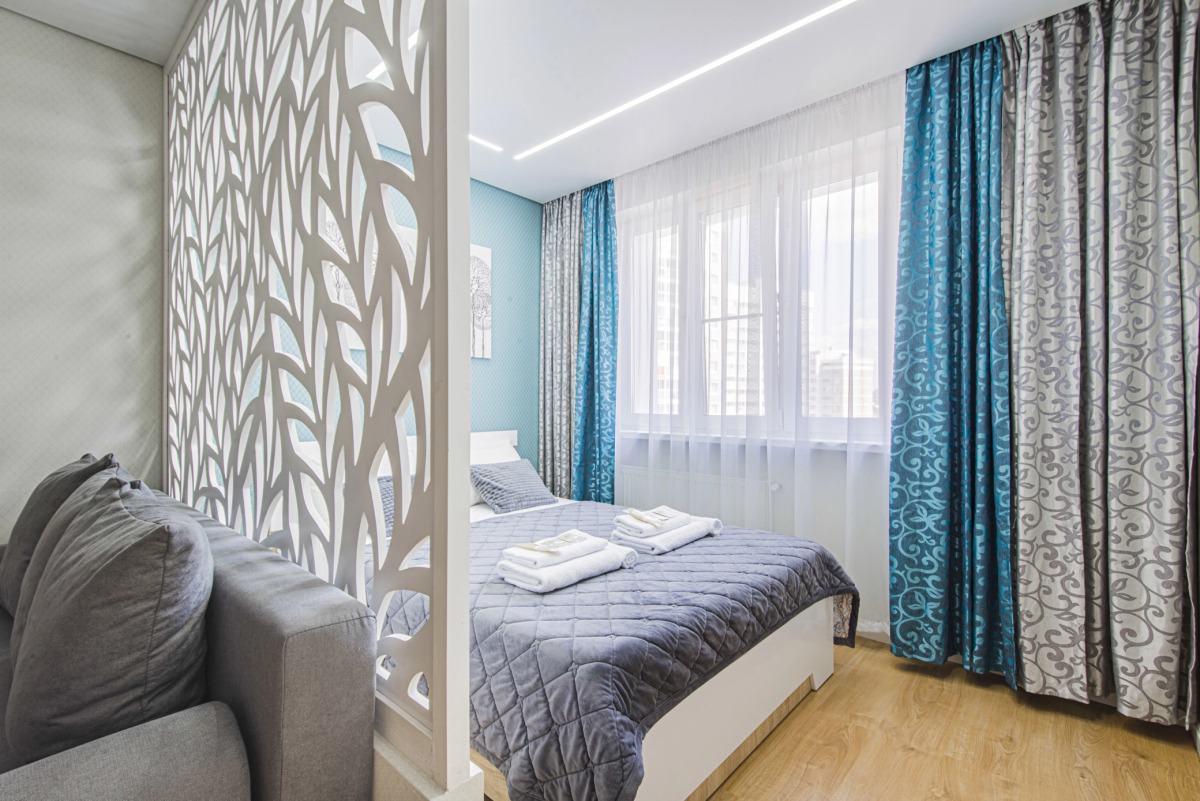 Квартира 1-к недалеко от залива на Радужной 5 от RentAp, 4 сп.места