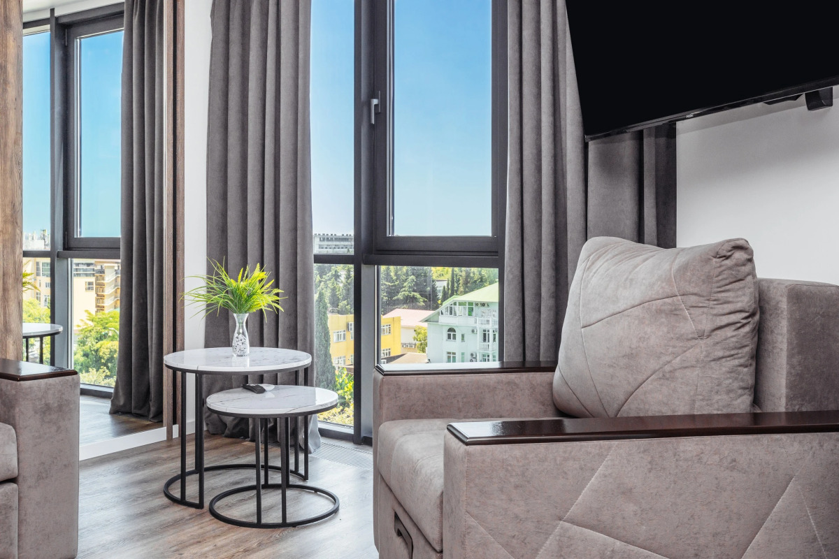 Квартира с Видом на Море с Отдельной Спальней