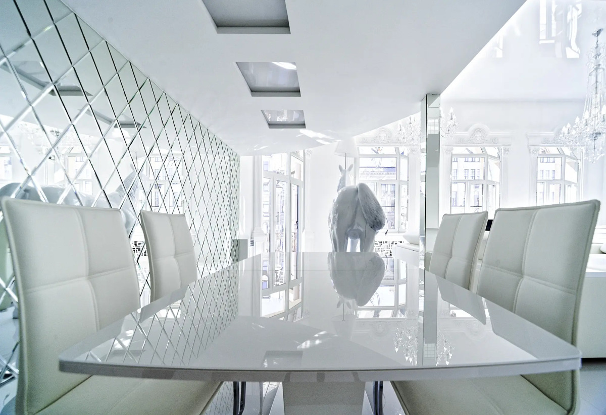 Апартаменты Двухъярусные Белоснежные на Невском 96