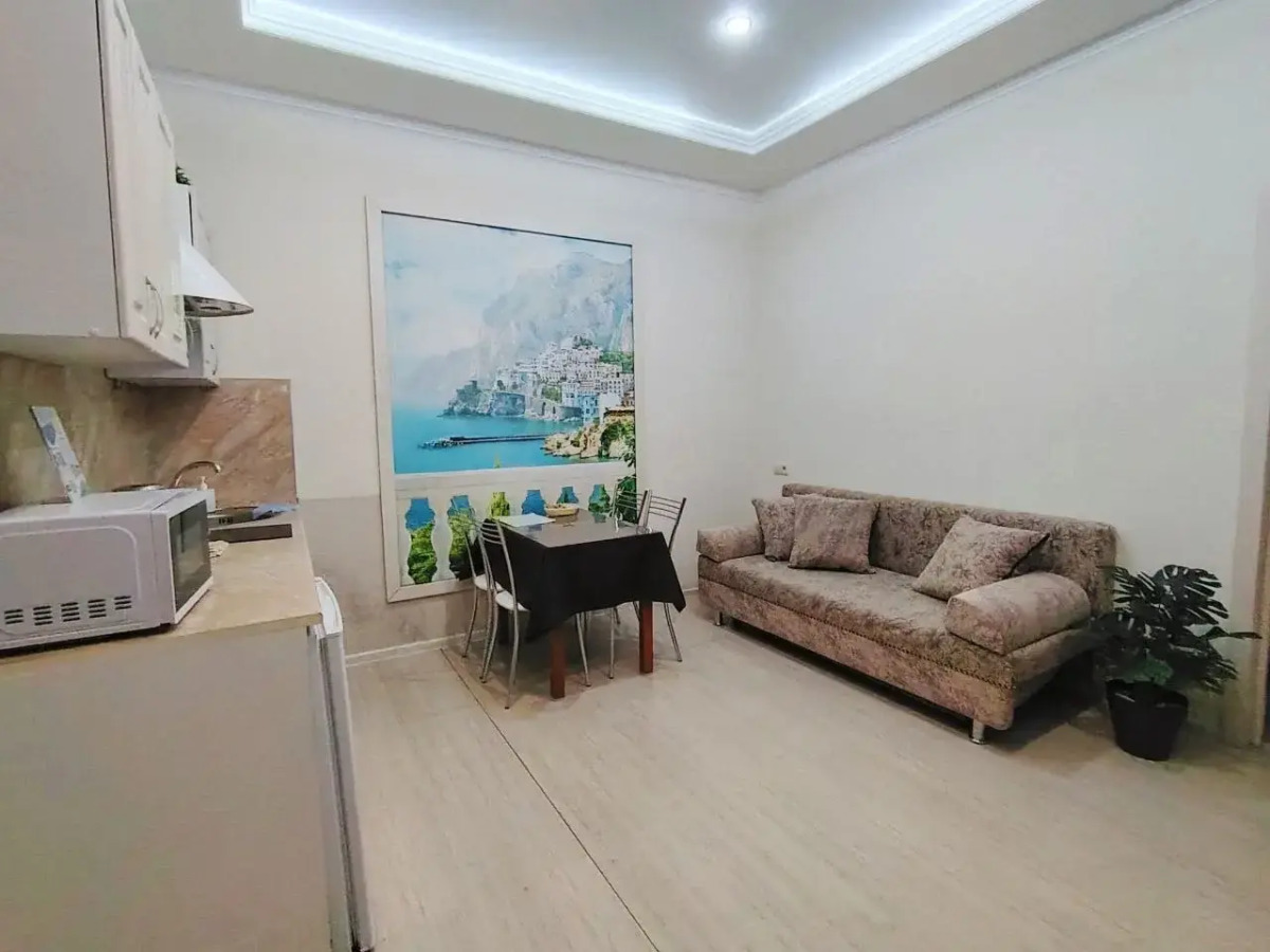 Квартира на цокольном этаже спасающие от жары с кухонной зоной