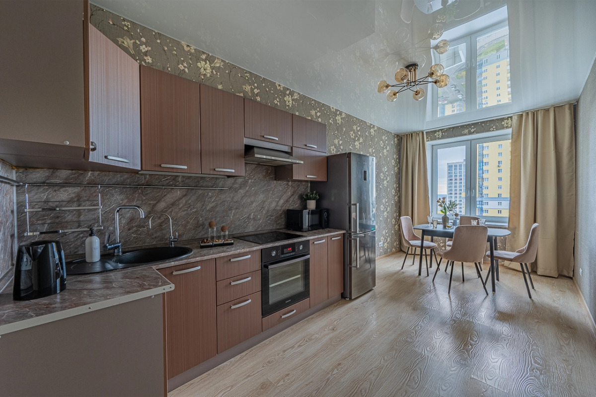 Квартира Уютная в современном районе рядом с автовокзалом