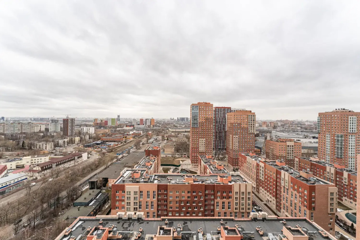 Апартаменты Студия на 23 Этаже с Видом на Москву