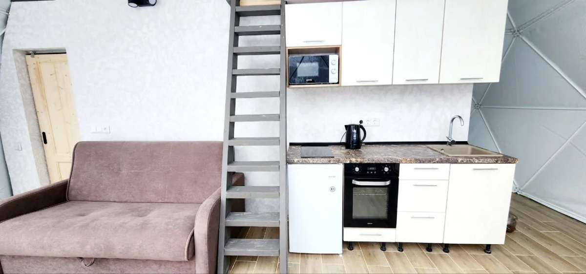 Шале Sasha Gesh, Купольный дом в Шерегеше, Рябиновая 53