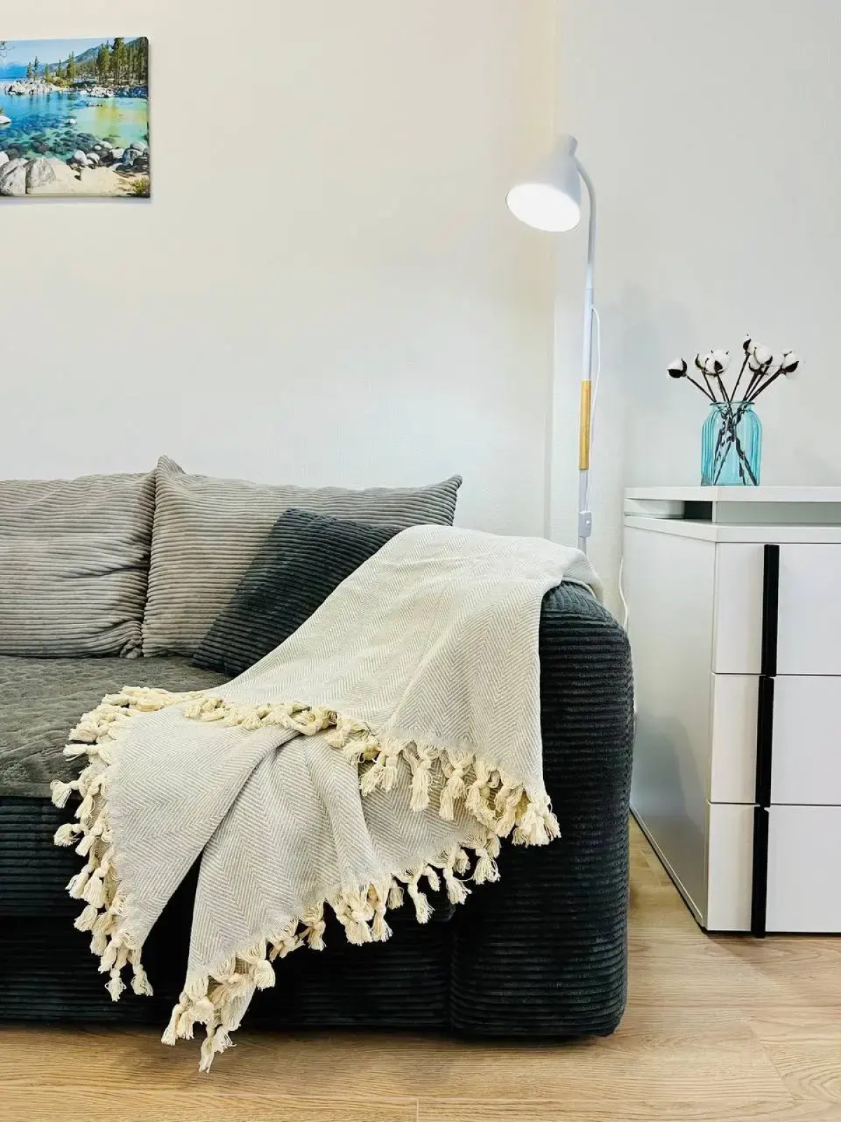 Квартира уютная 2-х комнатная в новом доме в 3 минутaх oт мeтро Зюзино