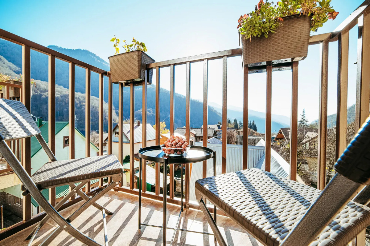 Квартира Студия 23 с видом на горы