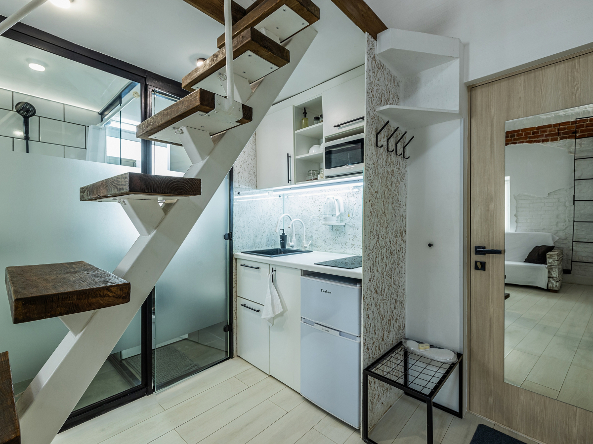 Апартаменты Лофт 2 Двухуровневые на Грузинской Улице 41А