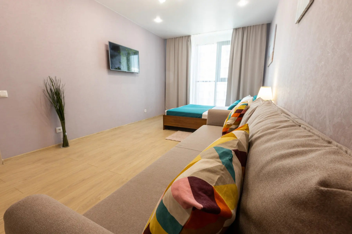 Апартаменты Сутки Уфа на Рудольфа Нуреева 1.36