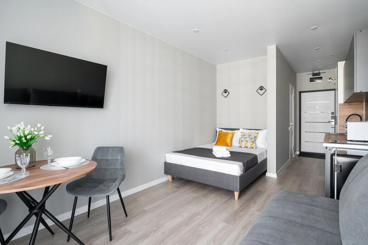 Апартаменты Оранж УК Атмосфера с Видом на Горы