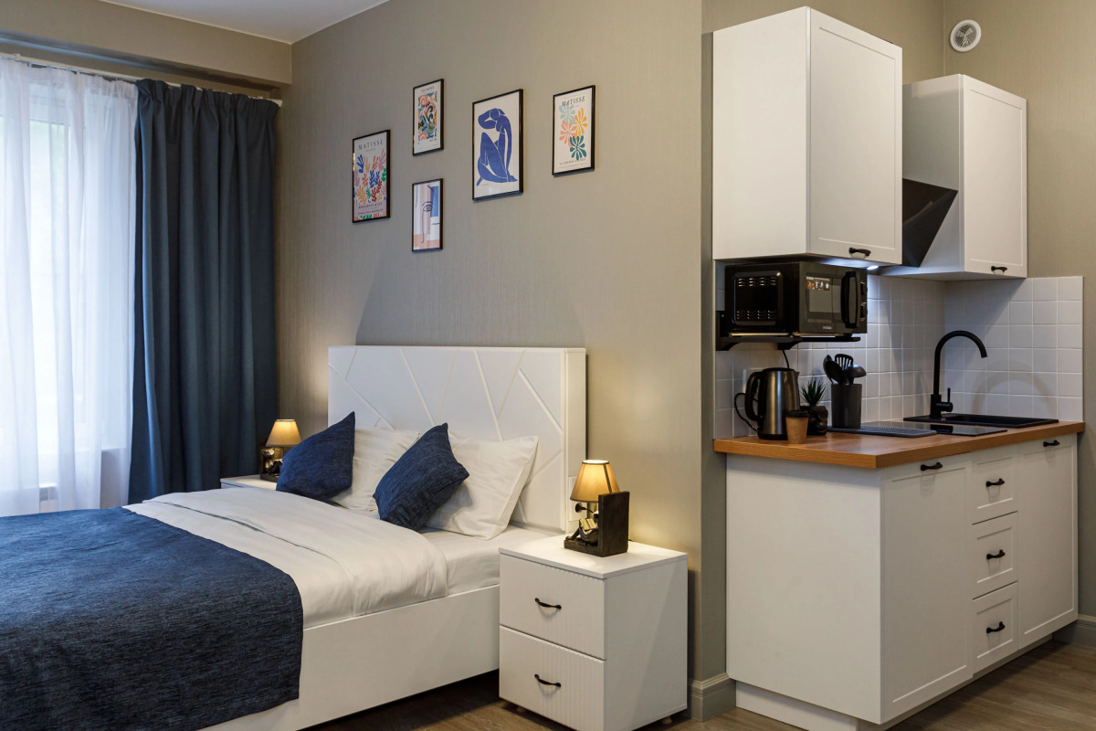 Апартаменты Knokey Электрозаводская Четырёхместные