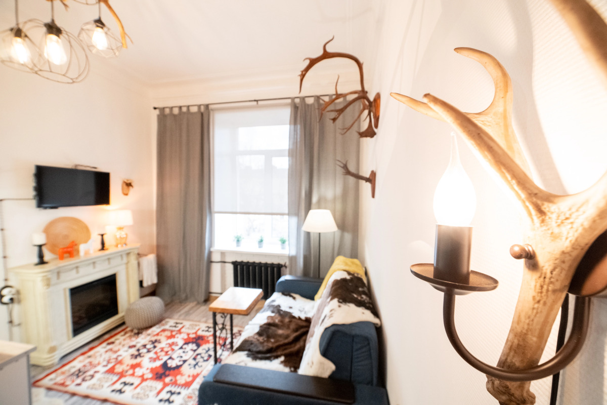 Квартира Студия Охотничий домик  в Центре Красноярска