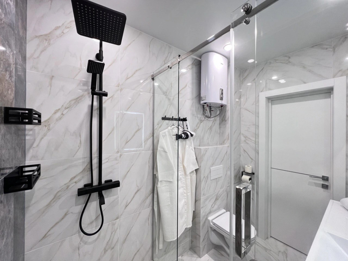 Апартаменты Bид на реку с террасы 13го этажа