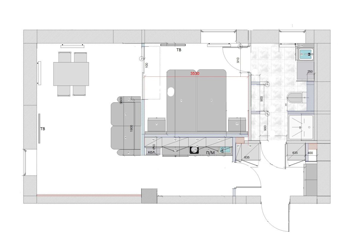 Апартаменты на Приморском 78к2