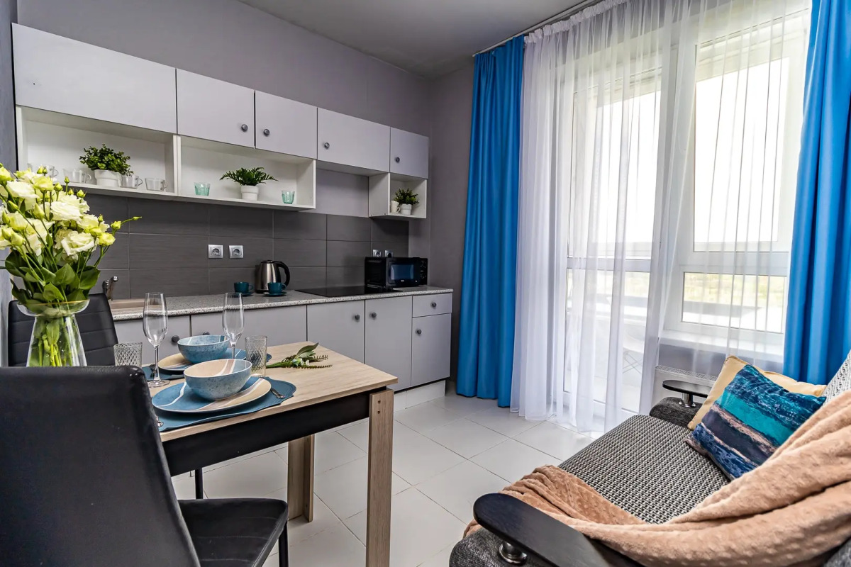 Апартаменты Сутки в КРД Бесподобный Вид с 15 Этажа