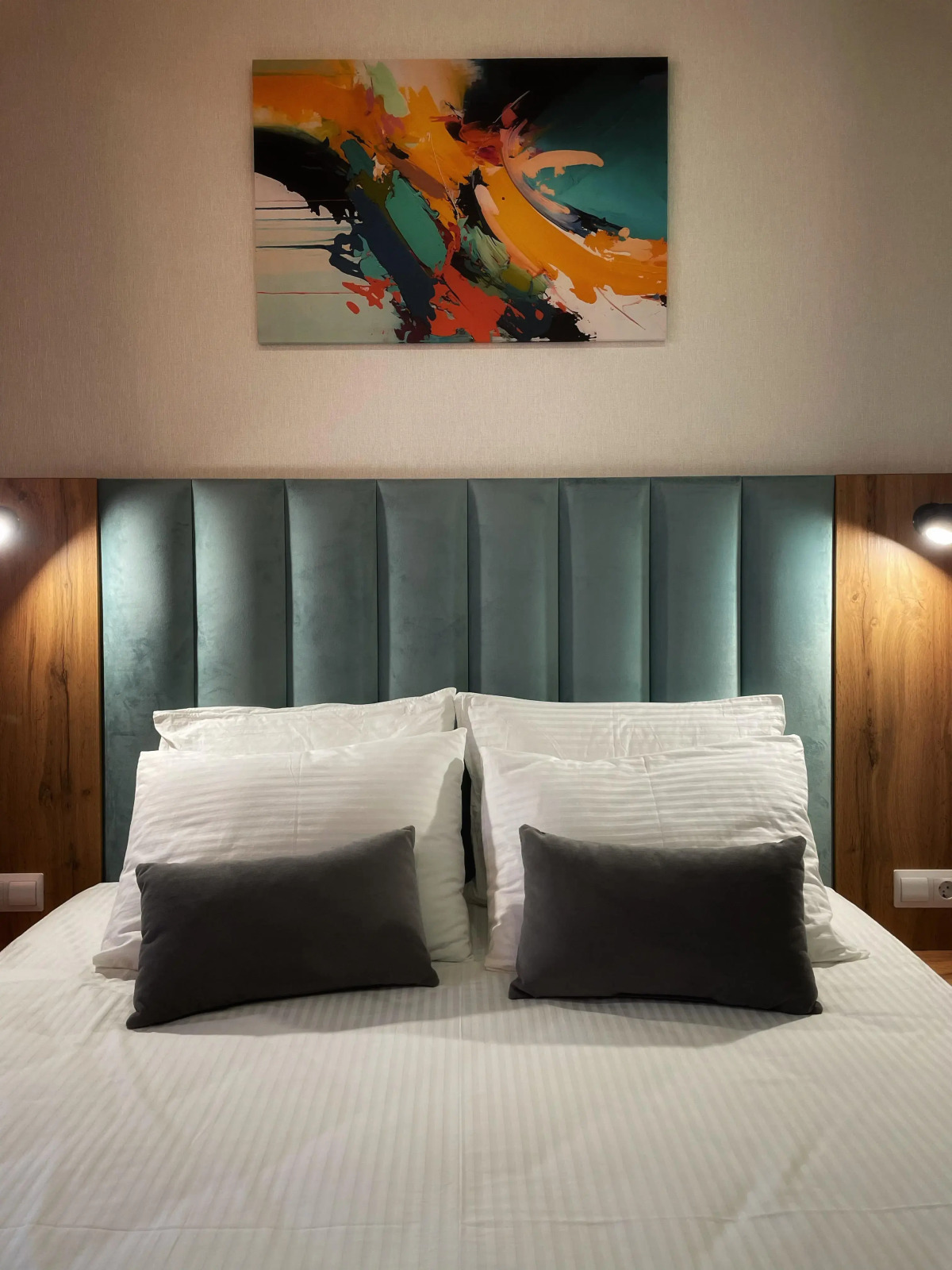 Апартаменты с видом на море и горы