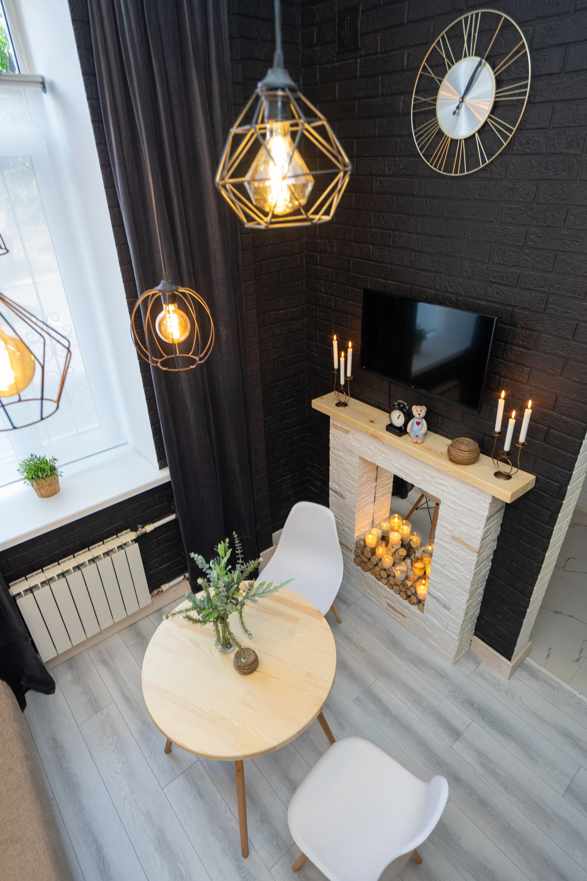 Квартира с Сауной, Камином и Кондиционером Лофт Центр Кремль Казань