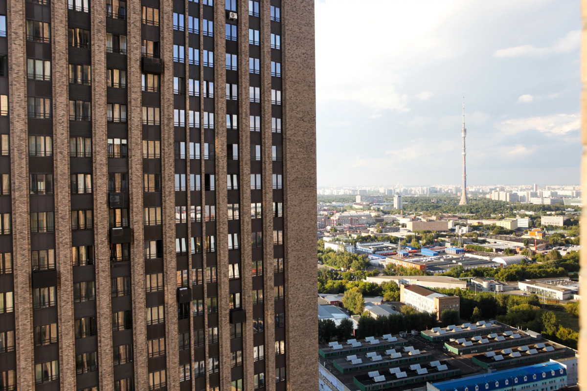 Апартаменты На 35м Этаже с Видом на Останкинскую Башню