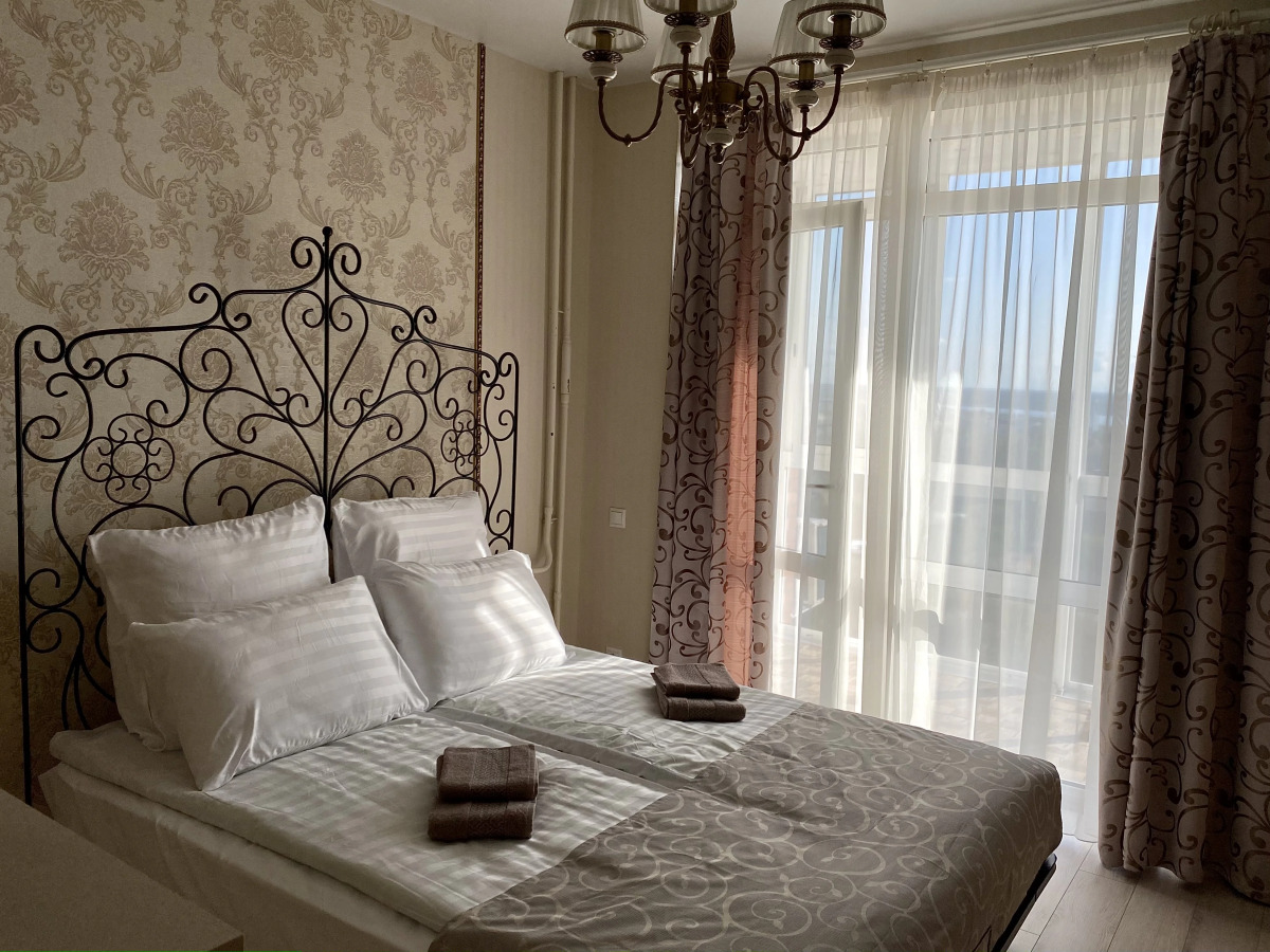 Квартира в новом доме с красивым видом на город