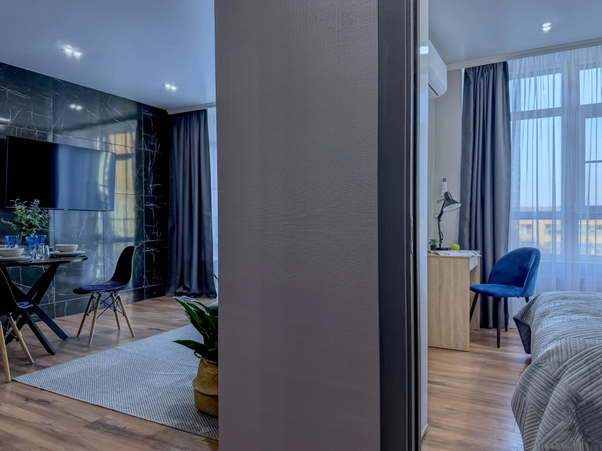 Квартира Green FOX с уютом в ЖК Атмосфера