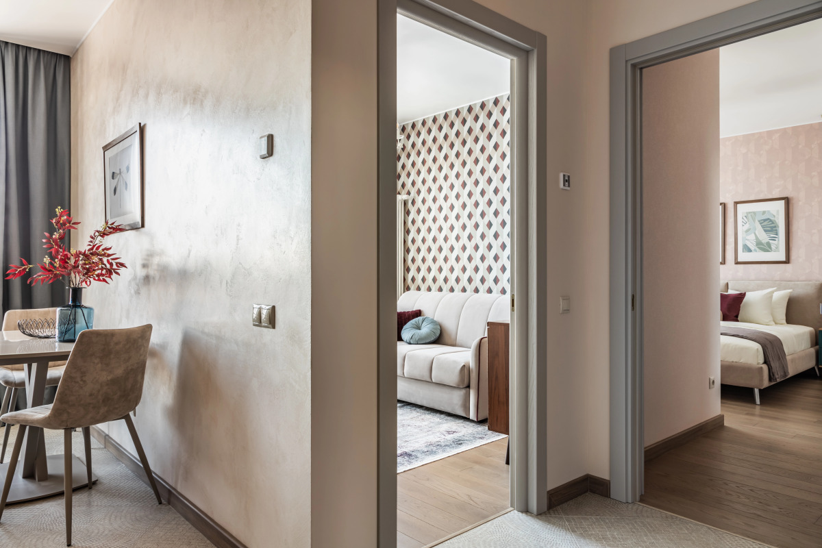 Квартира Moscow Deluxe Apartments Fili Family Suite