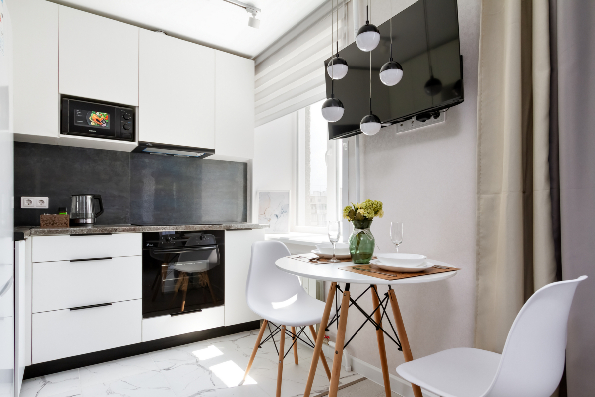 Квартира Студия с Новым Ремонтом в Центре Для 4 Гостей