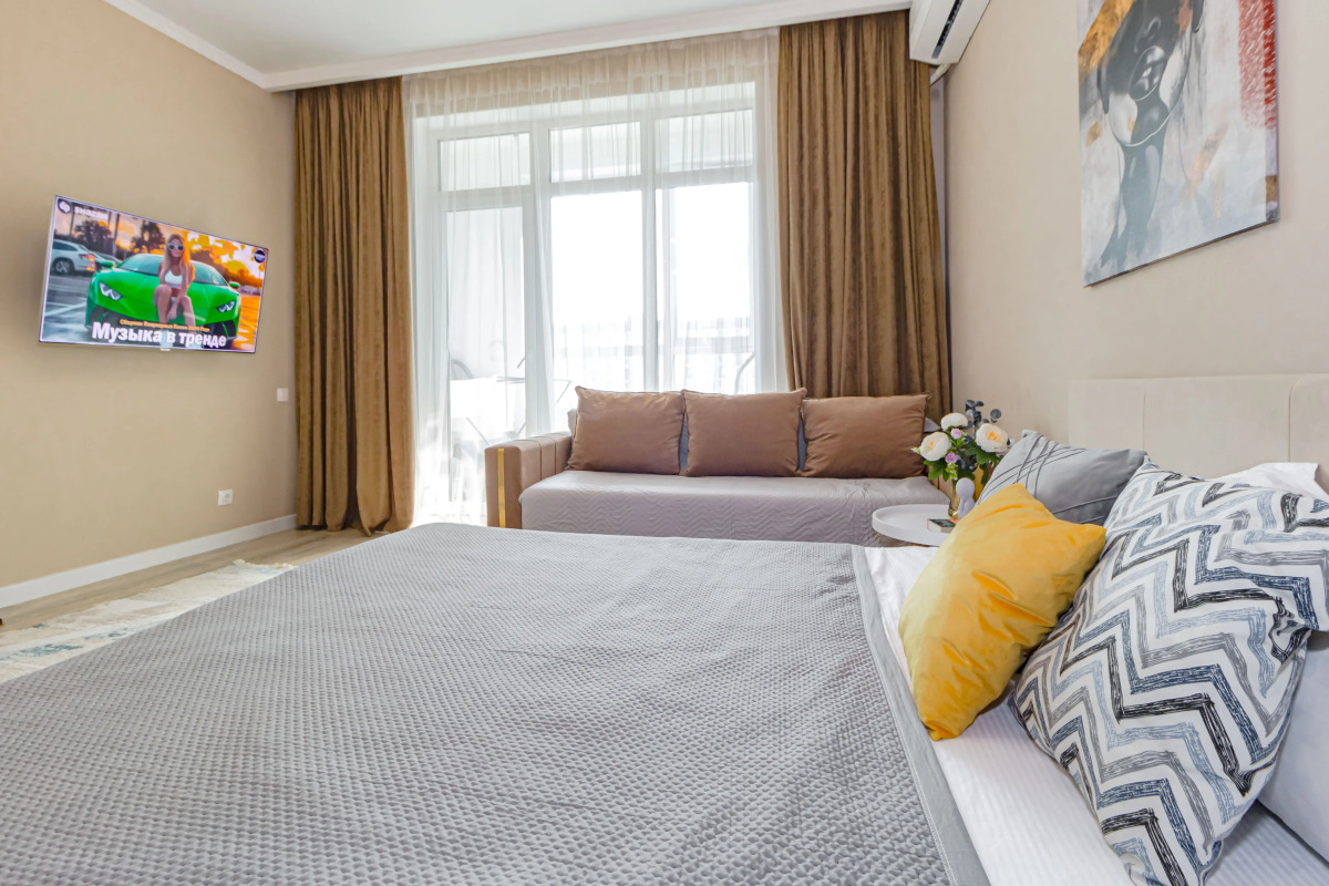 Апартаменты Уютная квартира в Greenline возле Хан шатыр