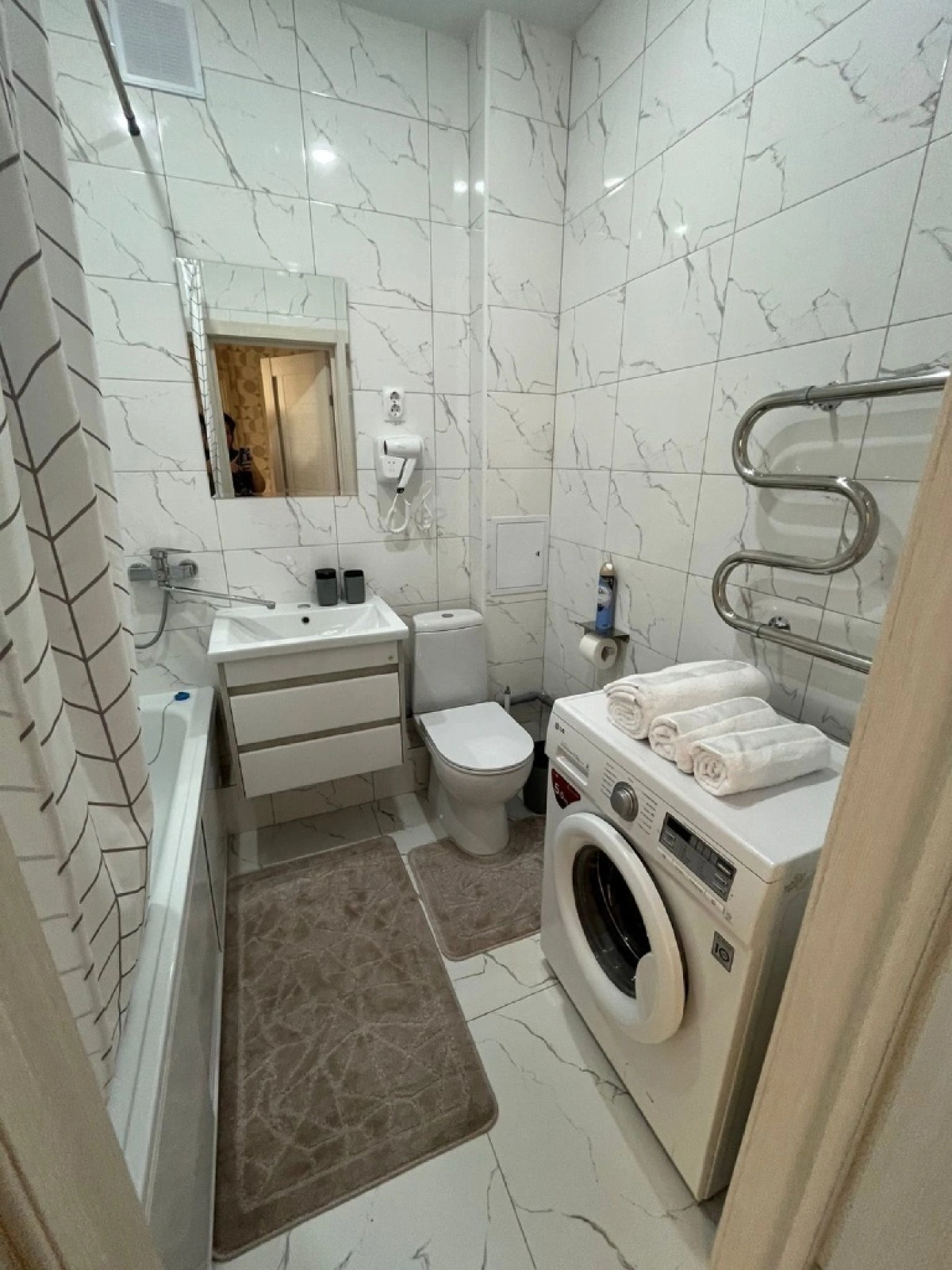 Квартира Уютная Светлая Квартира с Новым Ремонтом в Центре Города