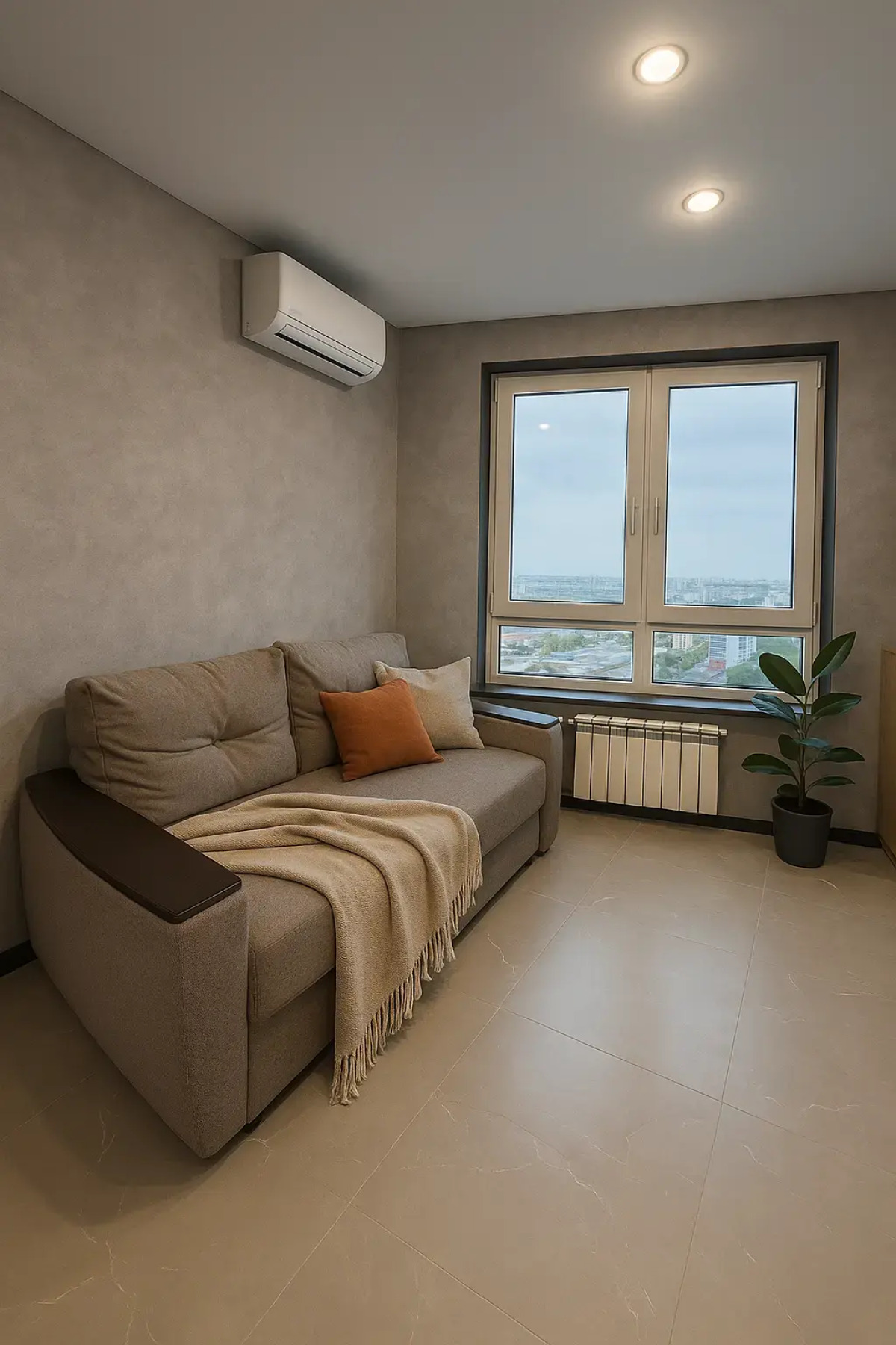 Квартира Стильная комфорт-класса с видом на водохранилище