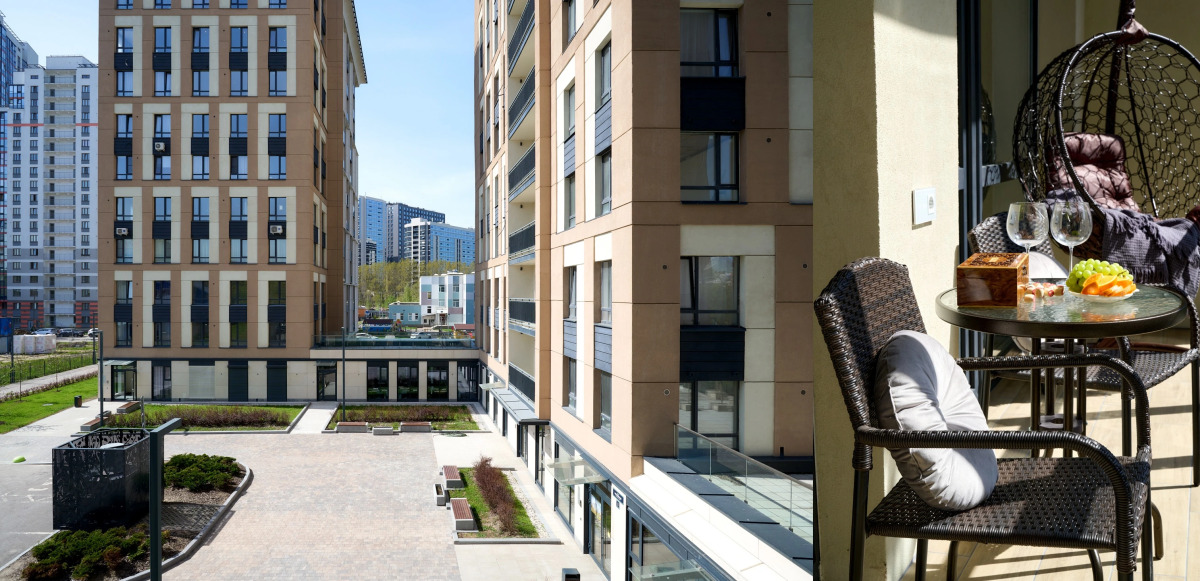 Квартира у Пулковского парка с панорамными окнами