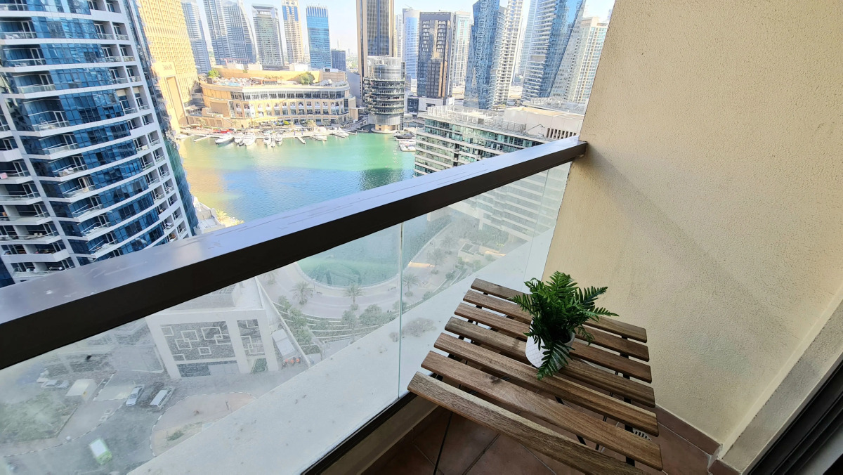 Апартаменты Marco Polo - High-rise 1BR Apt with Amazing Marina Views