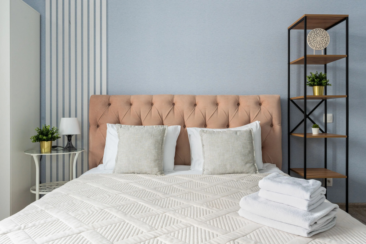 Апартаменты Lalapart Aquamarine с балконом у метро Дмитровская