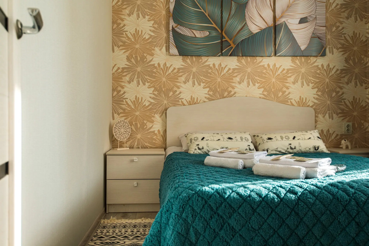 Квартира 2-к у залива в новом доме на Пирогова 2/2 от RentAp, 6 сп.мест