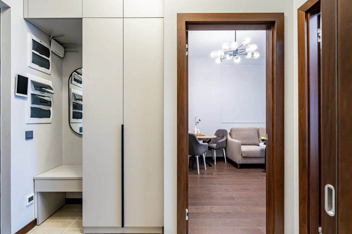Квартира Nut на Манчестерской Satin home