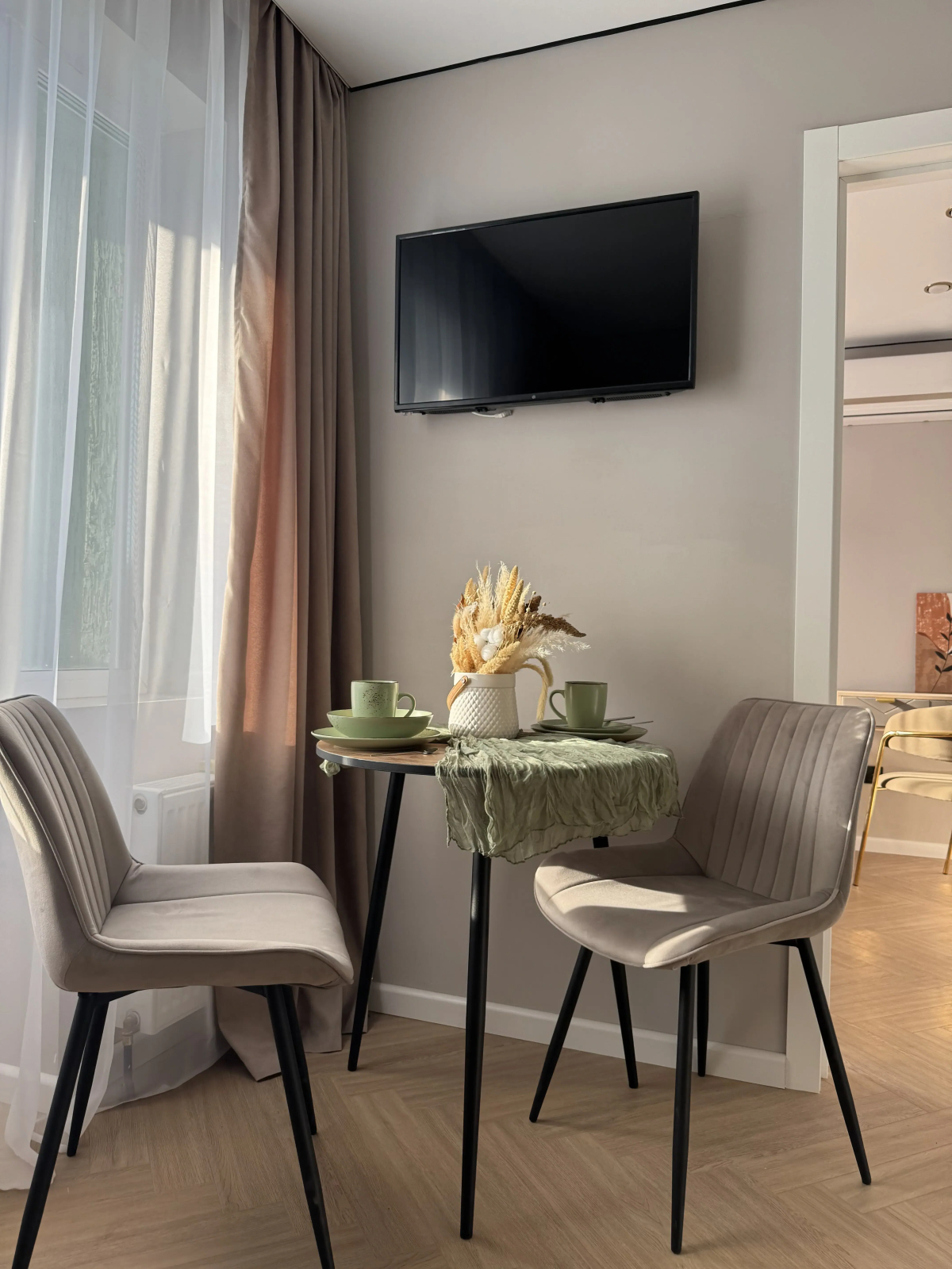 Квартира Современная и уютная на 4 гостя